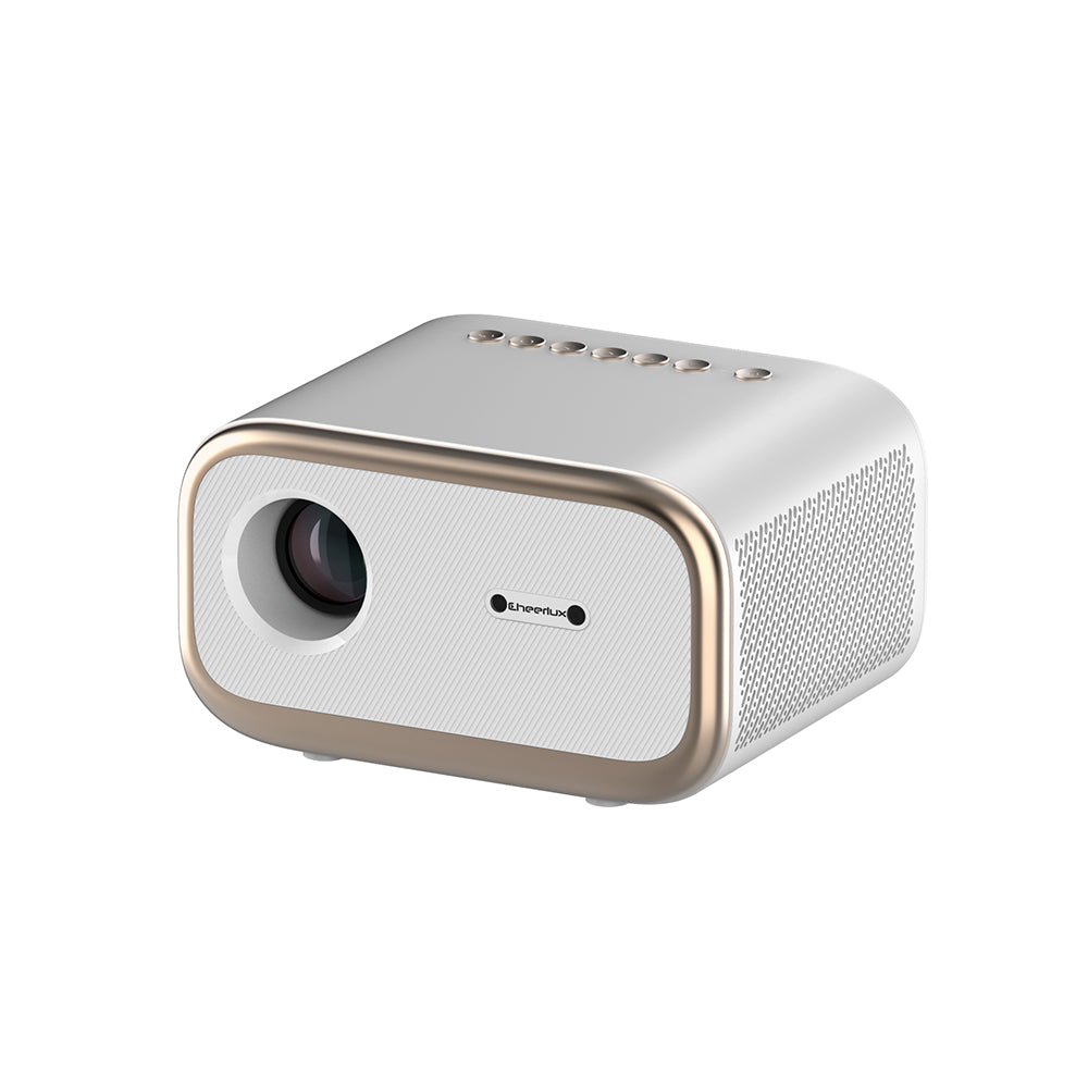 CHEERLUX Netflix Official E1 Android 13 FHD 1080P Projector with Auto Focus Auto Keystone